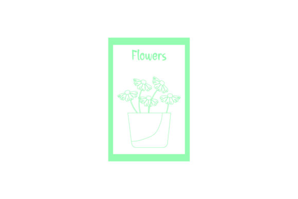 Beauty Floral Card Decorative Graphics for Handmade Illustrations