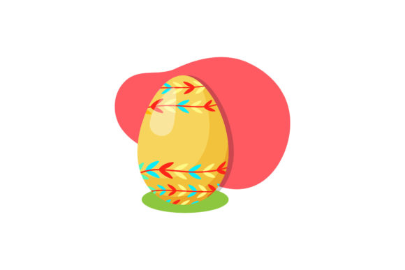 Easter Floral Egg Art: Premium Graphics for Freebies