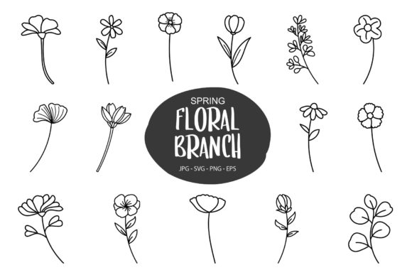 Floral Branch Set Review: Premium Graphics for Modern Illustrations