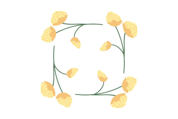 Floral Frame Isolated: A Review of Graphics and Illustrations for Publishers
