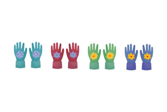 Floral Glove: A Versatile Graphics Freebie for Designers