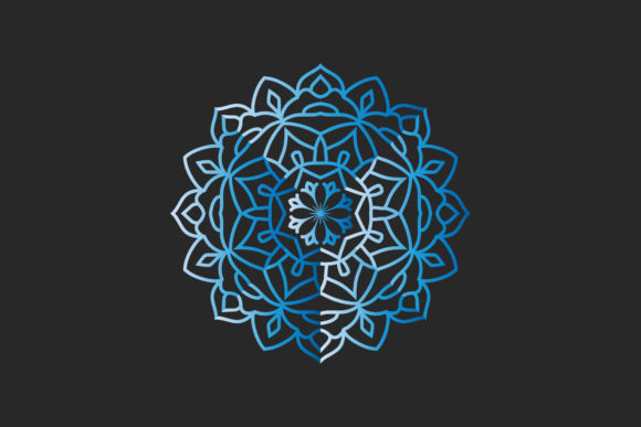 Floral Mandala Beauty: Graphics & Illustrations for Real Crafts