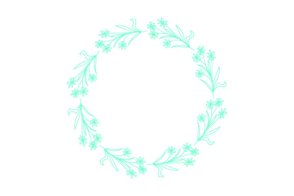 Frame Floral Isolated: A Review of Graphics and Illustrations for Crafters